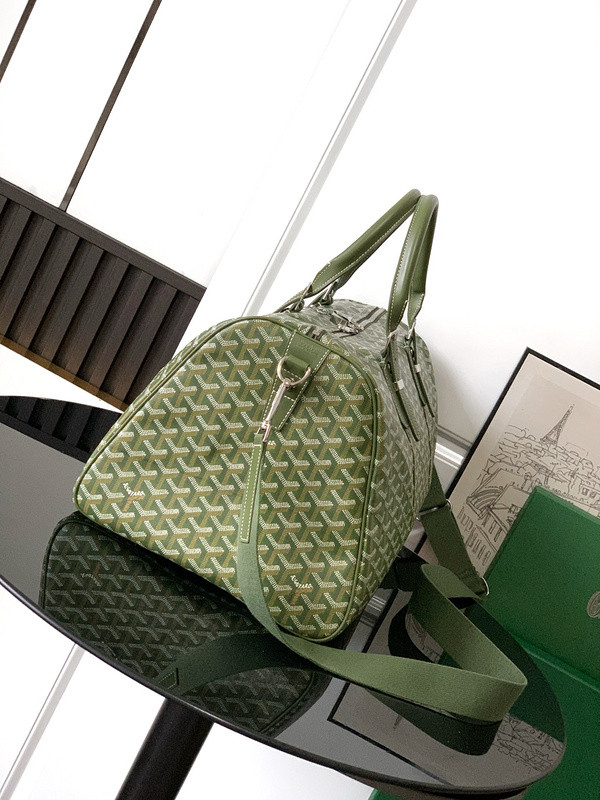 GOYARD canvas travel bag