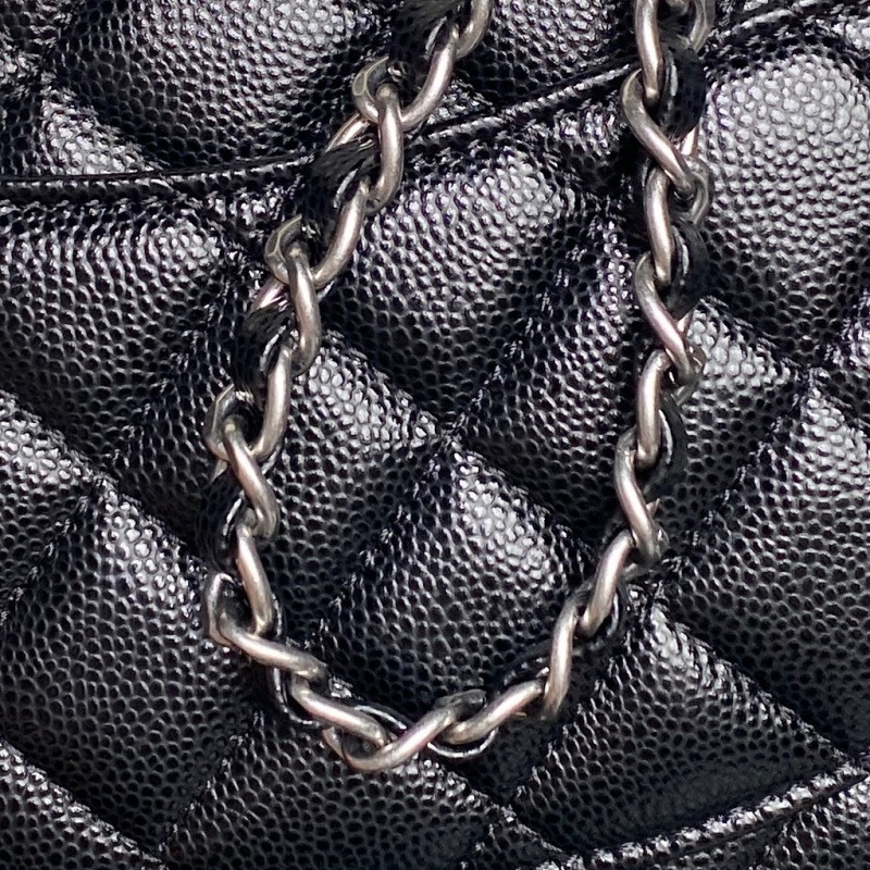 Ch**el - mini rectangular top handle classic flap bag