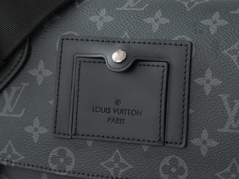 Louis Vuitton Messenger Voyager Monogram Eclipse PM Black