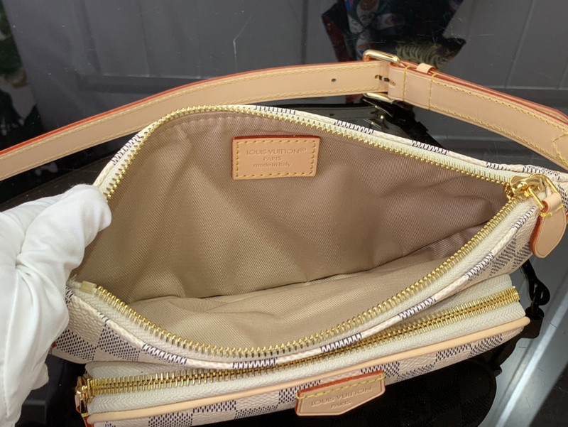 Louis Vuitton Keepit Damier Azur Canvas