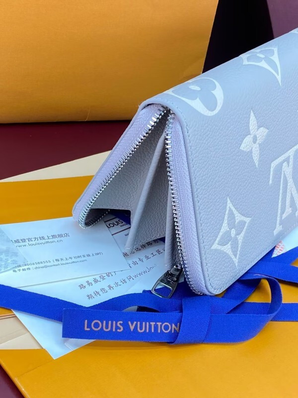 LV Zippy Wallet Monogram Empreinte Leather