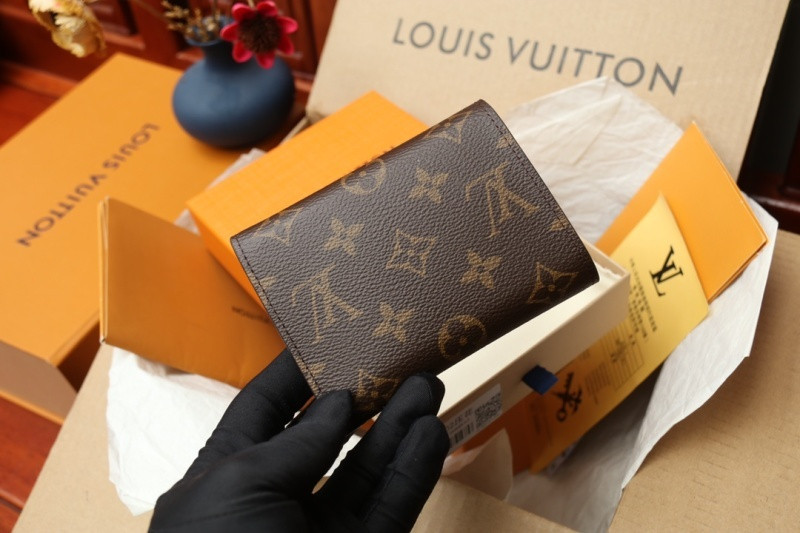 LV Wallet (Lining:Rose Red)