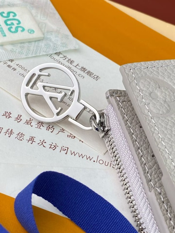 Lisa Wallet Bicolor Monogram Empreinte Leather